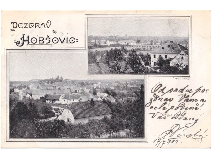 Pozdrav z Hobšovic
