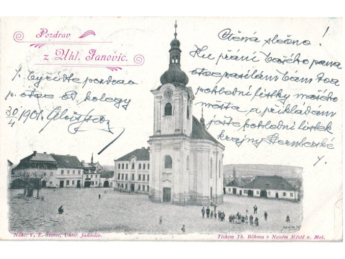 Pozdrav z Uhlířských Janovic