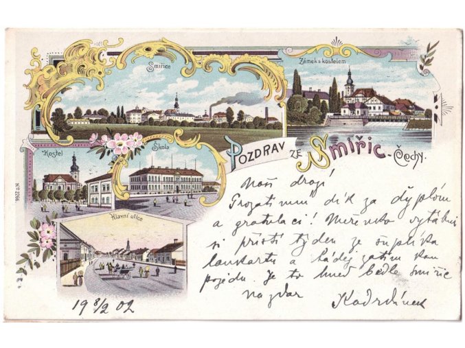 Pozdrav ze Smiřic