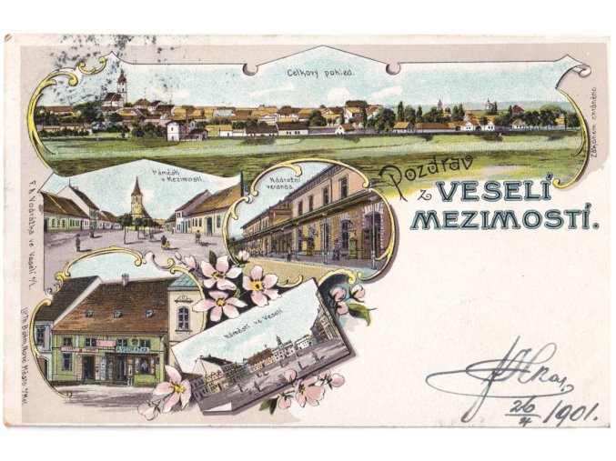 Pozdrav z Veselí Mezimostí