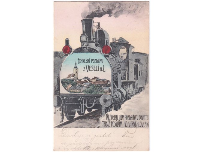 Expresní pozdrav z Veselí nad Lužnicí