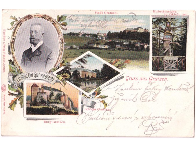 Gruss aus Gratzen - Nové Hrady