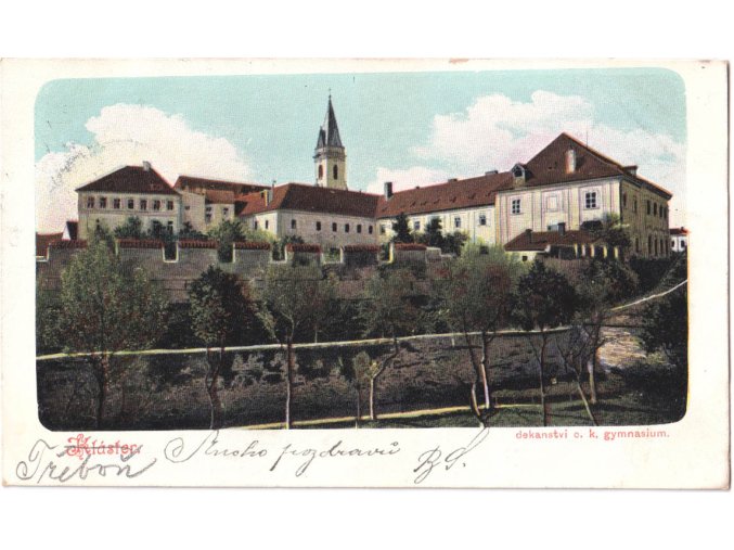 Třeboň - klášter