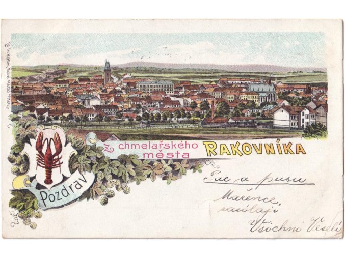 Pozdrav z chmelařského města Rakovníka