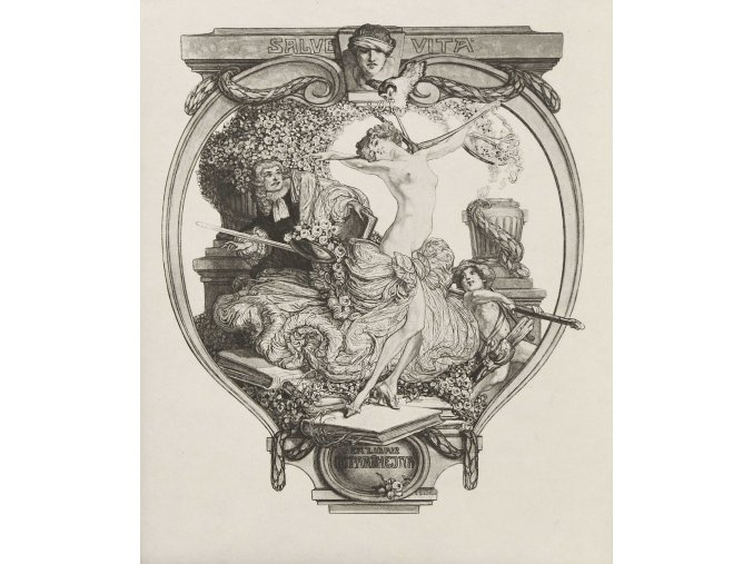 Ex-libris Walther Tarihejna