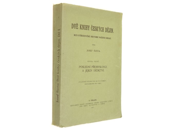 Dvě knihy českých dějin