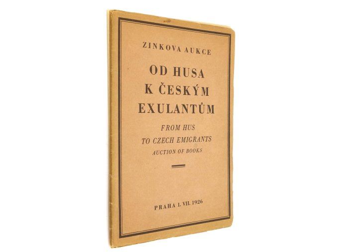 Od Husa k českým exulantům