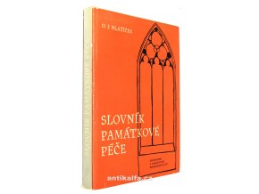 Slovník památkové péče