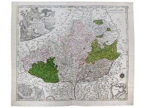 38 892 mappa geographica specialis marchionatus moraviae