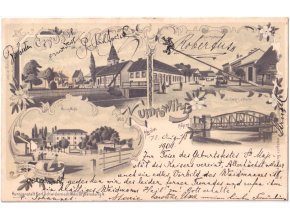 Gruss aus Kumrowitz bei Brünn - Komárov