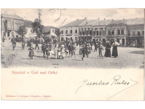 Náměstí v ústí nad Orlicí