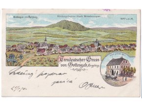 Treudeutscher Gruss von Gottesgab