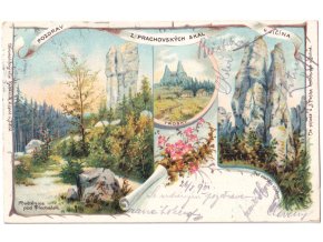 Pozdrav z Prachovských skal u Jičína