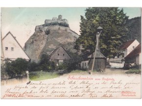 Schreckenstein vom Dorfplatz