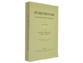 Dvě knihy českých dějin