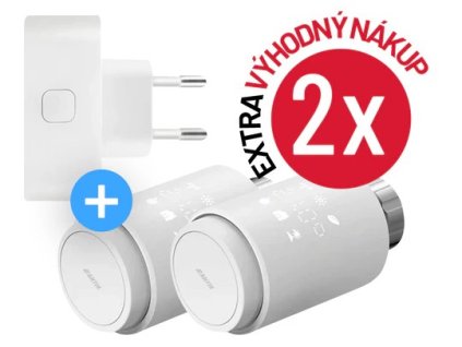 2x antik smart termostatick hlavica a gateway bundle