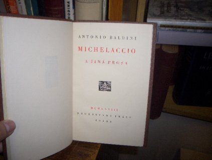 Michelaccio a jiná prosa