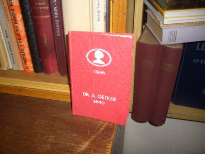 Kalendář Dr. A. Oetker 1936