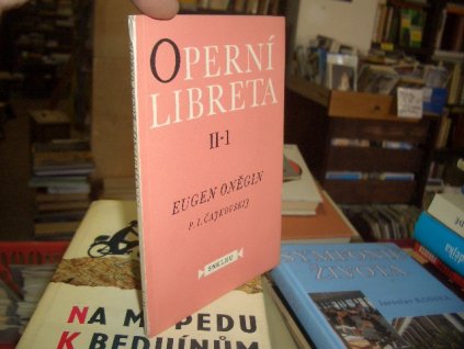 Operní libreta - Eugen Oněgin