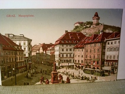 Graz, - Hauptplatz.