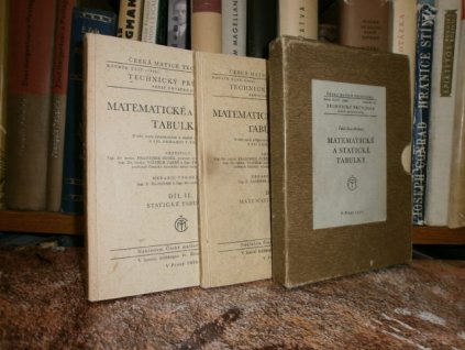 Matematické a statické tabulky   2 sv.