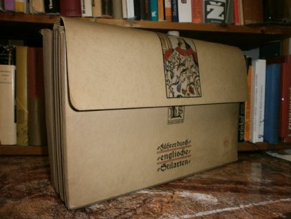 Führer durch englische Stilarten - Průvodce anglickým uměleckým stylem (německy)