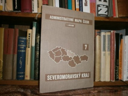 Severomoravský kraj - Mapa 1:200000