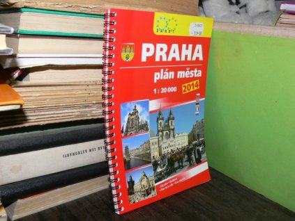 Praha plán města 1:20000 (2014)