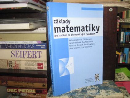 Základy matematiky pro studium na ekonomických fakultách