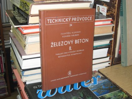 Železový beton II. - Tabulky pro výpočet průřezů