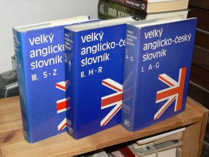 Velký anglicko-český slovník I.-III. (3 svazky)