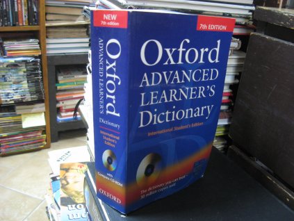 Oxford Advanced Learner´s Dictionary - International Student´s Edition (2005) chybí CD