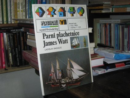 Plastické vystřihovánky - Parní plachetnice James Watt