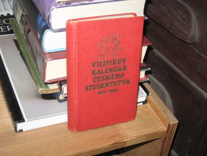 Vilímkův kalendář českého studentstva na školní rok 1939 - 1940