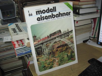 Modell Eisenbahner 1986 (komplet 12 čísel; německy)