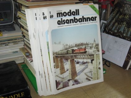 Modell Eisenbahner 1989 (komplet 12 čísel; německy)