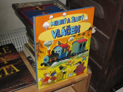 Modrý a žlutý vláček