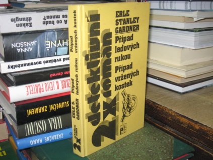 2x Detektivní román  - Případ ledových rukou/Případ vržených kostek