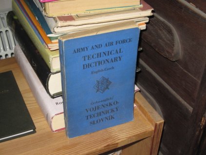 Anglicko- český a česko - anglický vojensko technický slovník