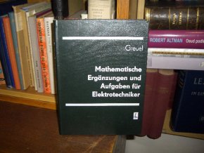 Mathematische Erganzungen fur Elektrotechniker