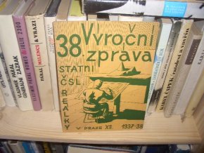 38. výroční zpráva Čsl. reálky v Praze XII.