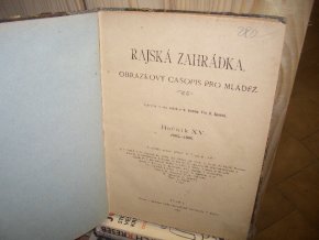 Rajská zahrádka roč. XV.