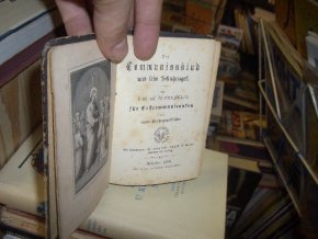 Communionkind und sein Schutzengel