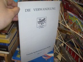 Die Verwandlung - věstník spol. F. Kafky