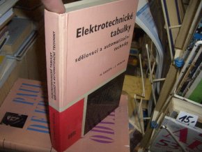 Elektrotech. tab. sdělovací a automat. techniky