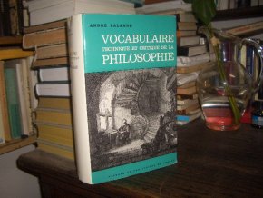 Vocabulaire philosophie (francouzsky)