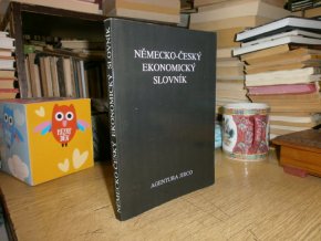 Německo-český ekonomický slovník