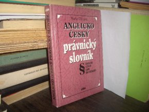 Anglicko-český právnický slovník