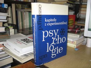 Kapitoly z experimentálnej psychologie (slov.)