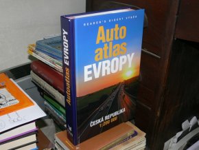 Autoatlas Evropy + Česká republika 1:200 000